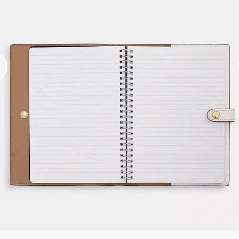 Coach Notebook in Signature Canvas bnwt - Picture 2 of 3